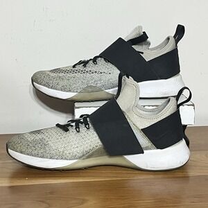 Nike Air Zoom Strong Grey Black Training Shoes 843975-100 Women's Size 8